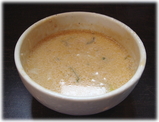 にら壱 豆乳入り濃厚ゴマだれつけ麺のスープ割り