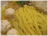 元祖一条流がんこ本家 客分・目黒店 冷やし塩らーめんの具と麺