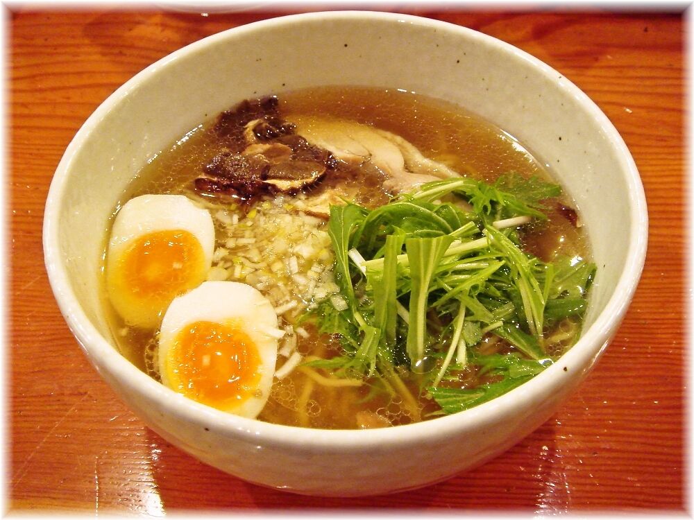 芳たけ 中華麺+味付玉子