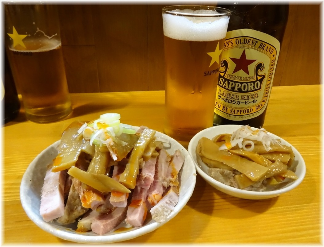 麺屋永太 別皿チャーシューに赤星