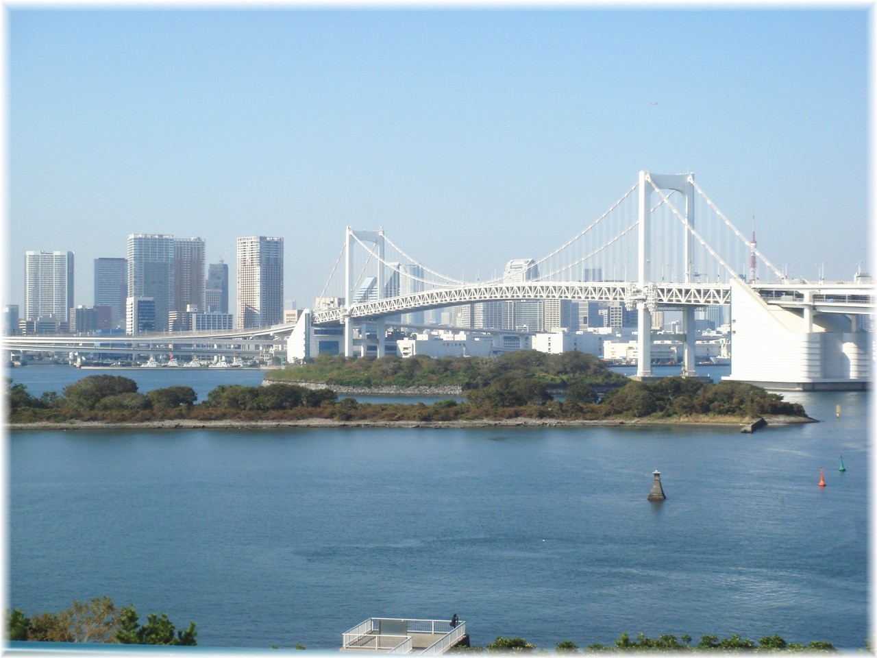ラーメン国技館 デッキスペースからの風景