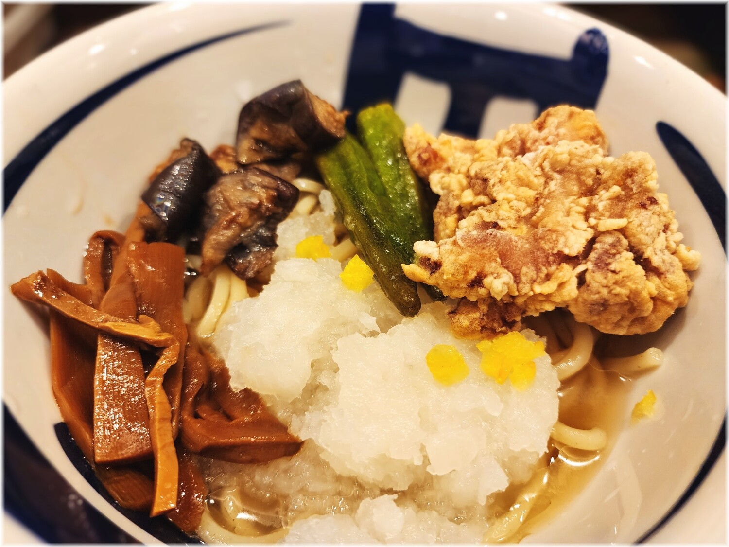 三田製麺所19 鬼おろしぶっかけ冷やし麺の具2