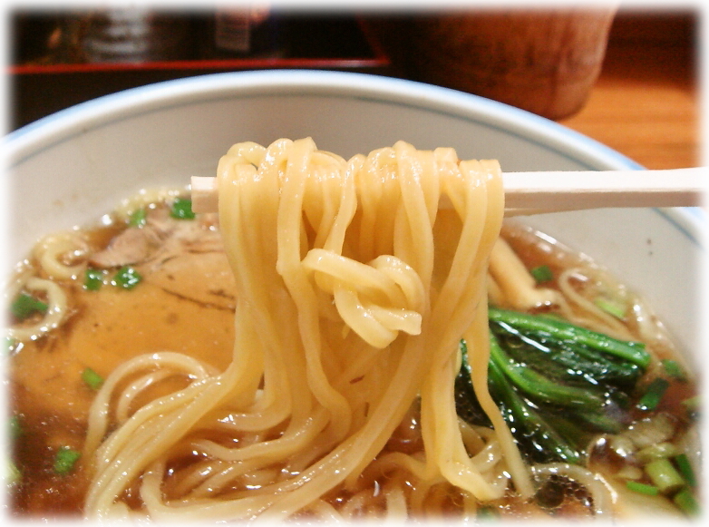 みに亭 ラーメンの麺