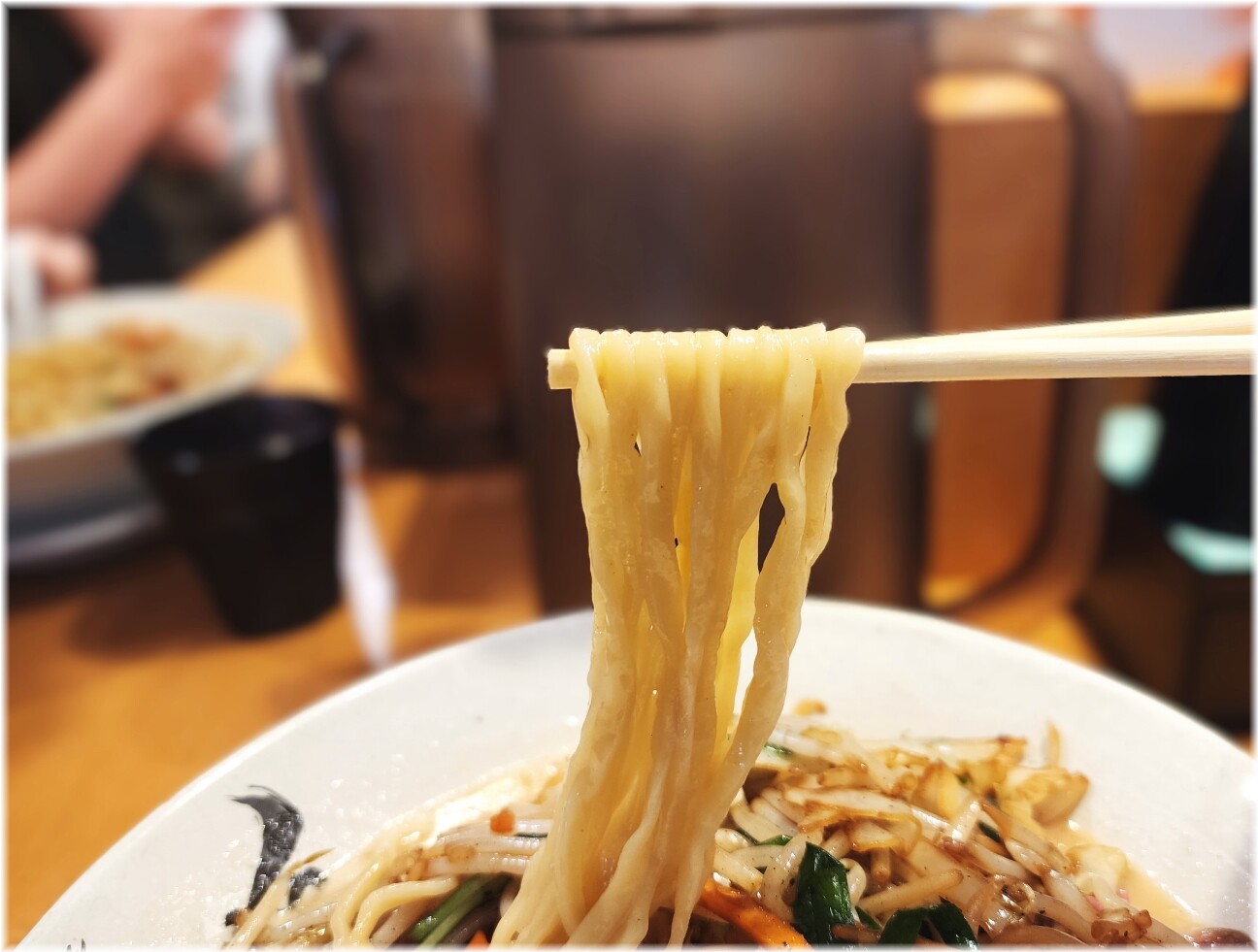 麺ZINさいとう チャー牛タンメンの麺