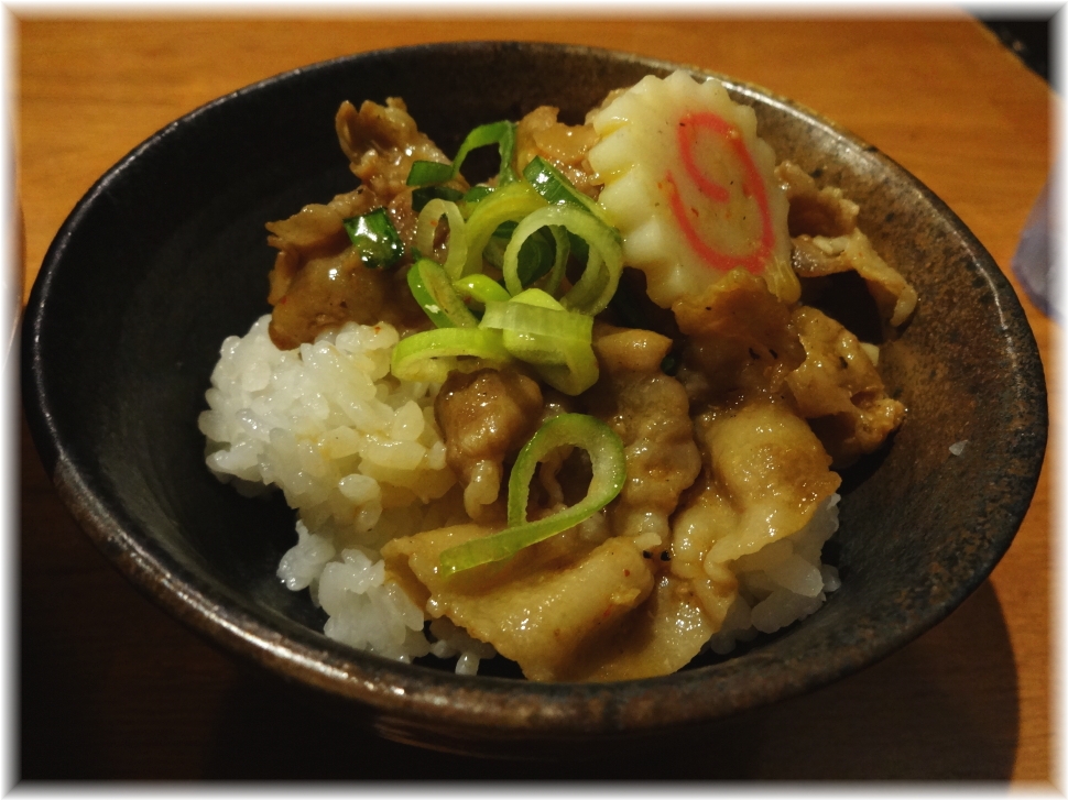 おとど ライスに肉乗せ