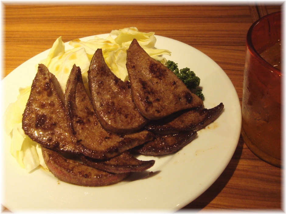 奉天食堂 レバテキ