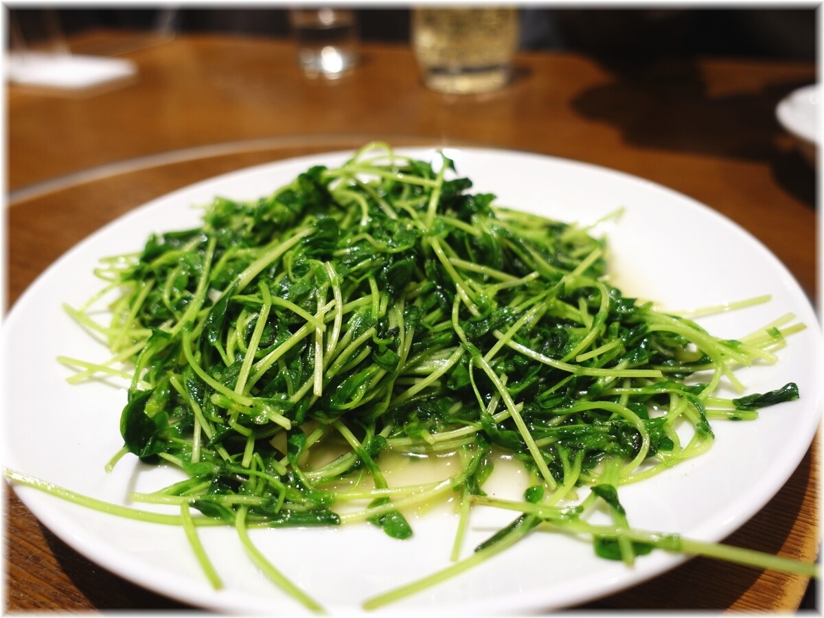 成龍萬寿山本店 清炒豆苗