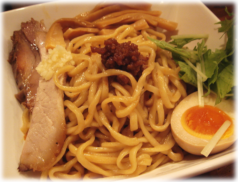 らぁめん大山 えび油そばスパイシーの具