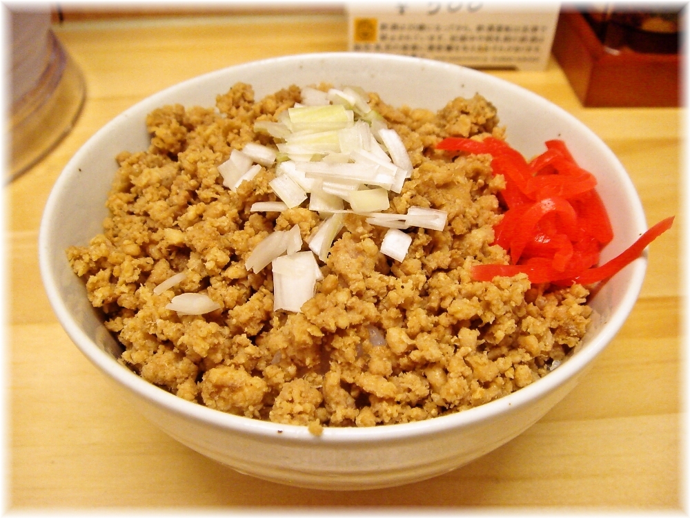 もりの中華そば そぼろごはん