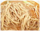 海老専家 自家特製たれ担担麺の麺