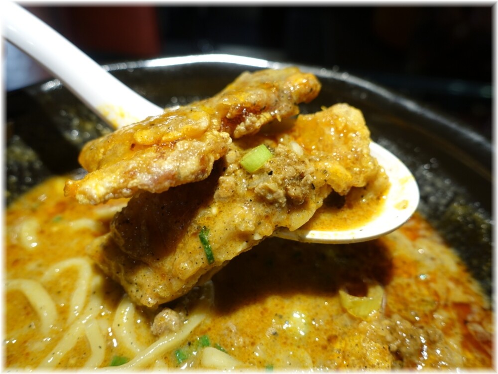 ななつぼし パーコー担々麺.のパーコー