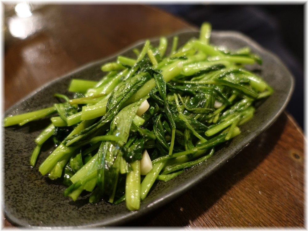 金町製麺8 青菜炒め