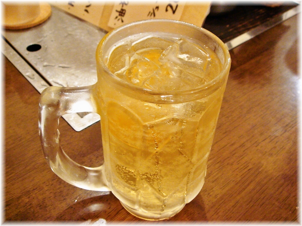 長浜ラーメンじろう。 ハイボール