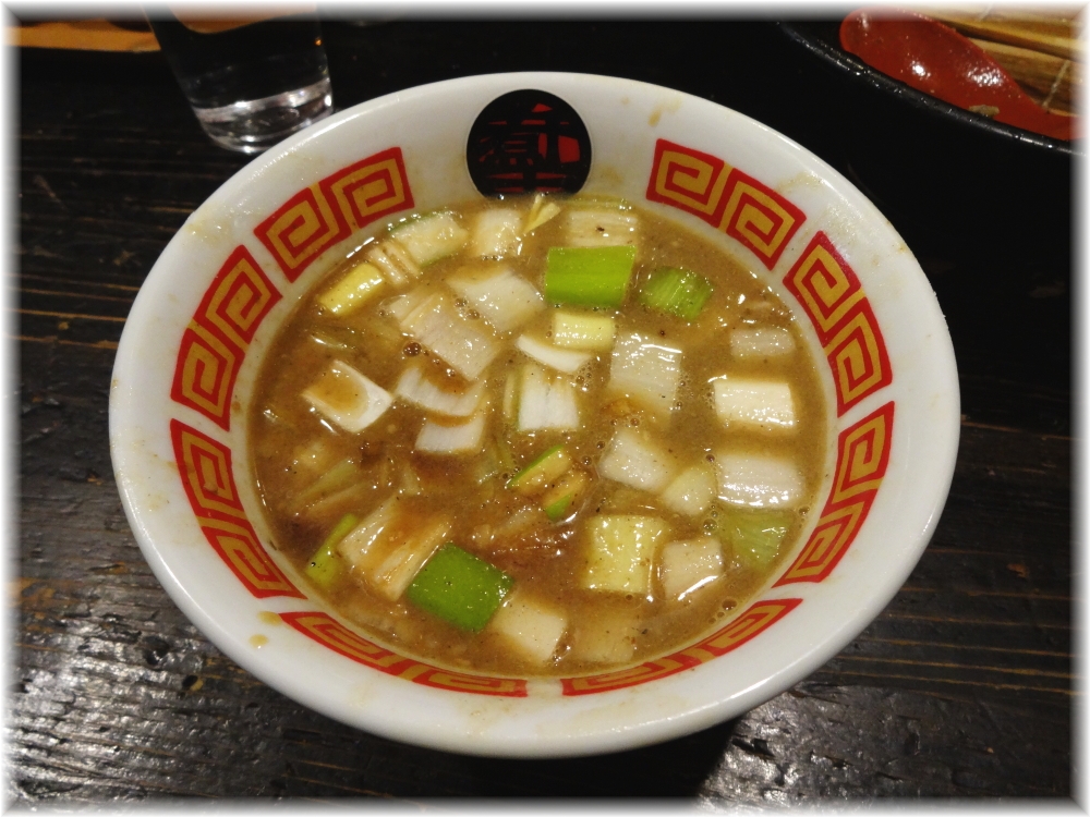 ラーメン凪煮干王西新宿店 特製つけ麺のスープ割