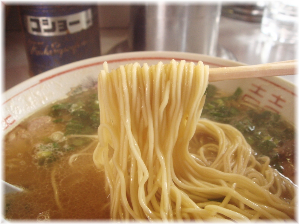 天龍ラーメン ラーメンの麺