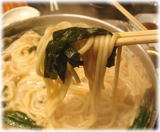 銀座ほんじん(博多もつ鍋) チャンポン麺