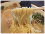麺家ぶらっくぴっぐ ラーメンの麺