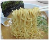 五丈原 味噌ラーメンの麺
