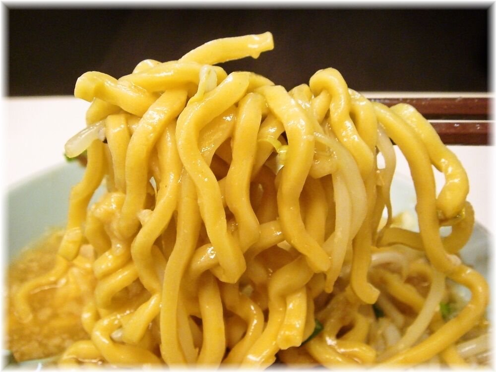 凌駕 味玉らーめんの麺