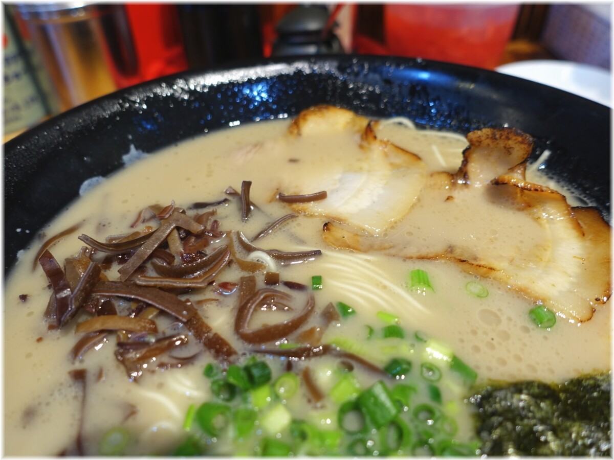 石田一龍本店 濃厚ラーメンの具