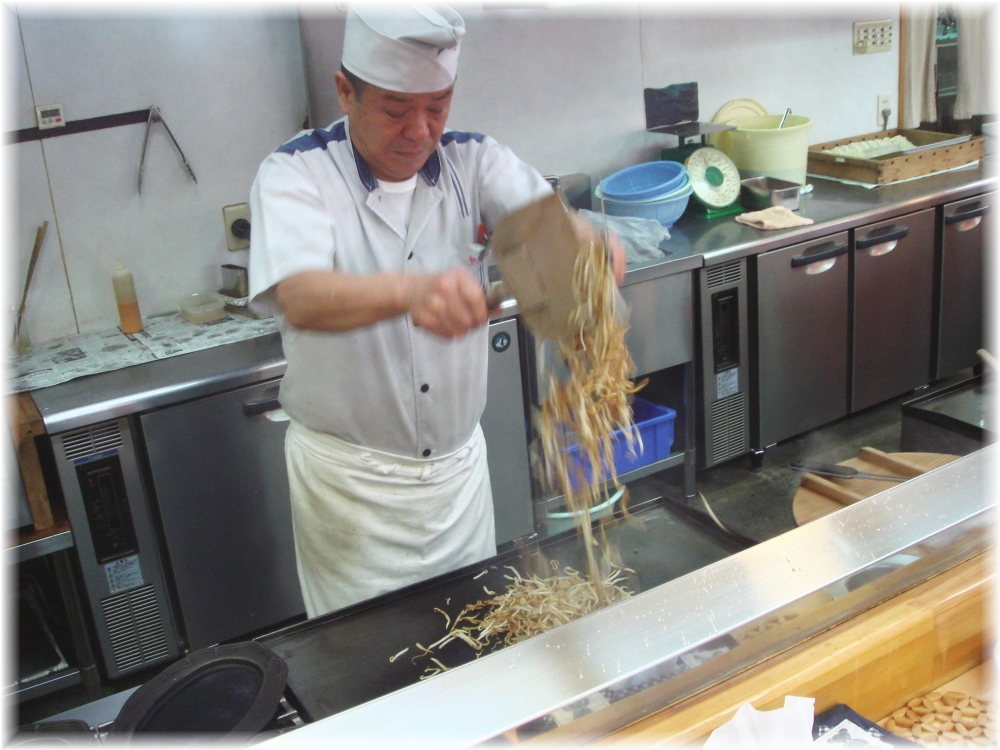 想夫恋 大将の麺さばき