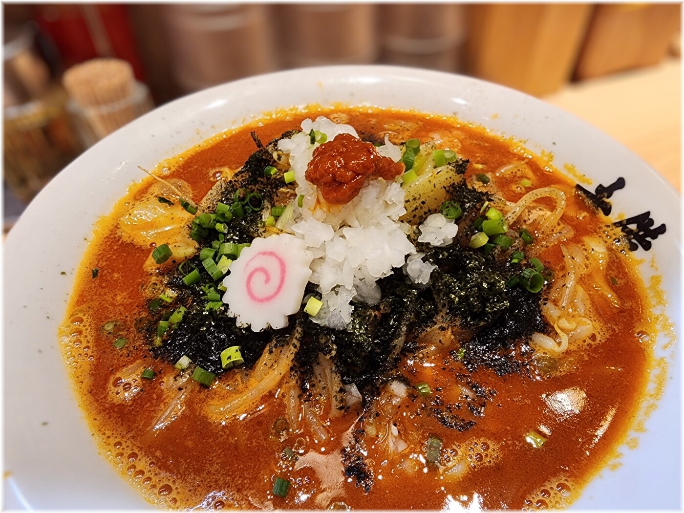 玉赤備 赤辛中華そばの具