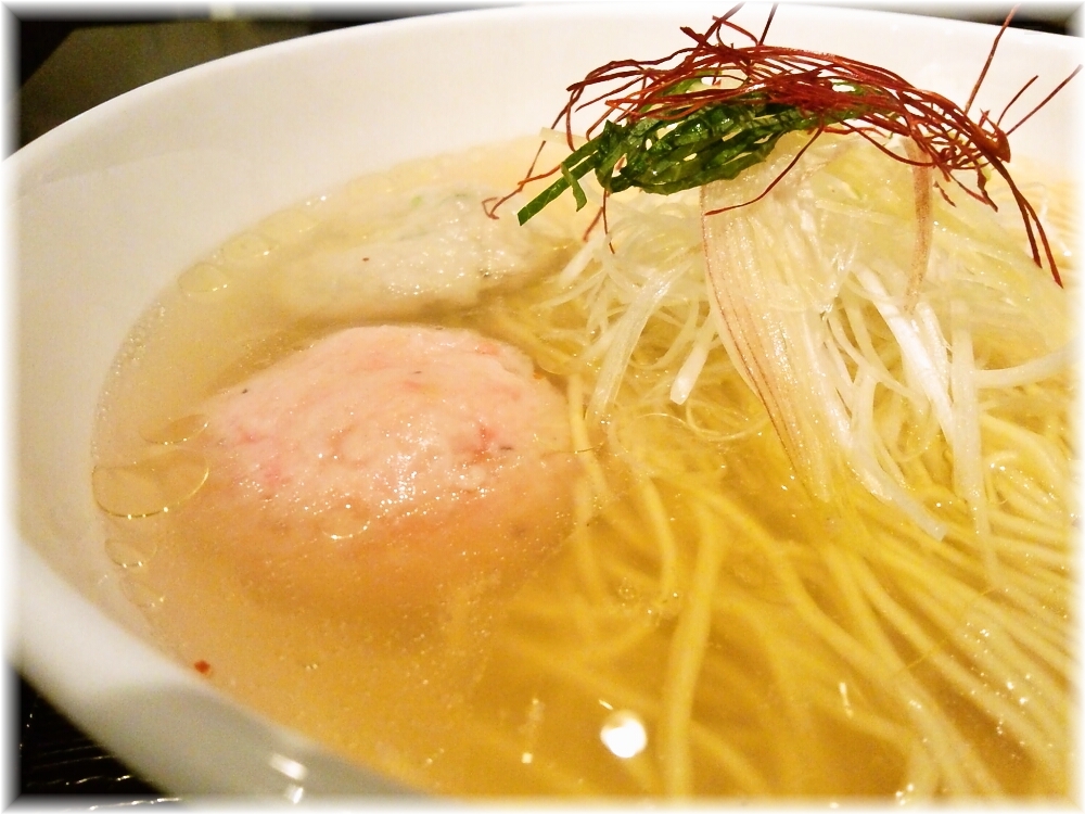 麺屋海神 あら炊き塩らぁめんの具