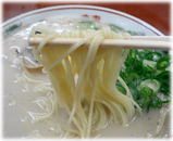 来久軒 本店 ラーメンの麺