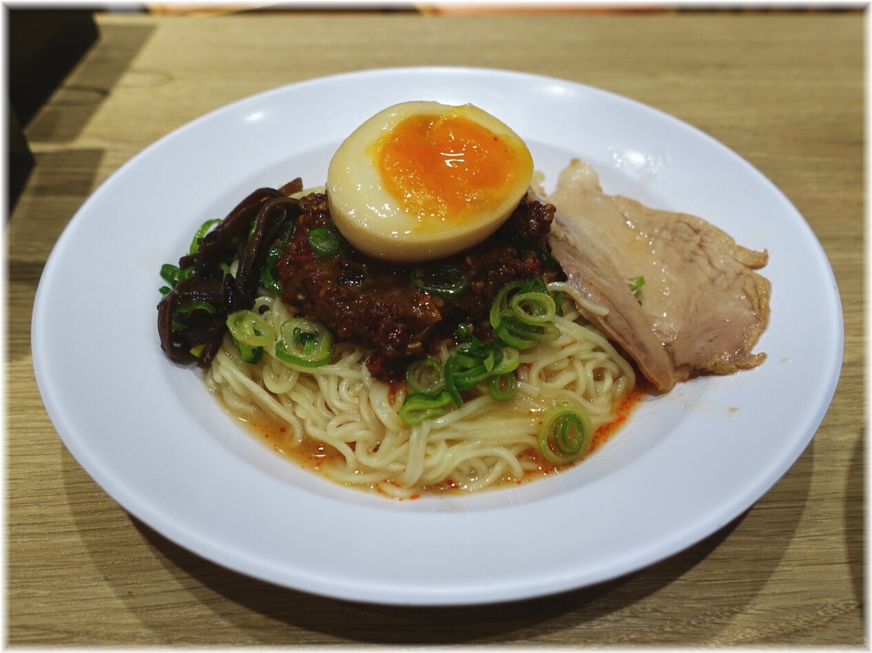 俺式純 俺式ラー醤辛子油そば