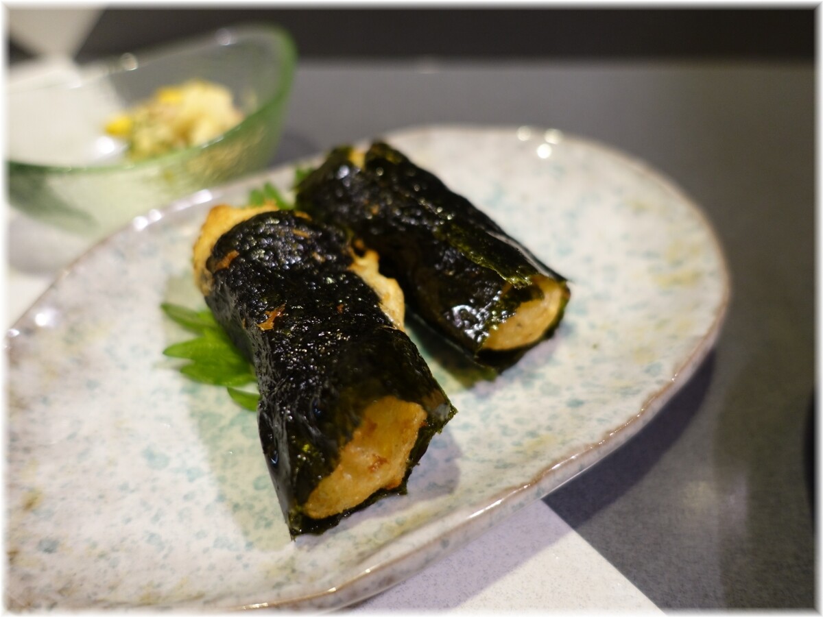 北まる(北〇) 山芋の磯部揚げ