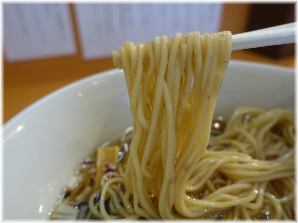 らぁ麺はやし田 のどぐろそばの麺