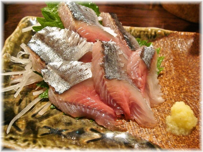 金町製麺 さんまの刺身