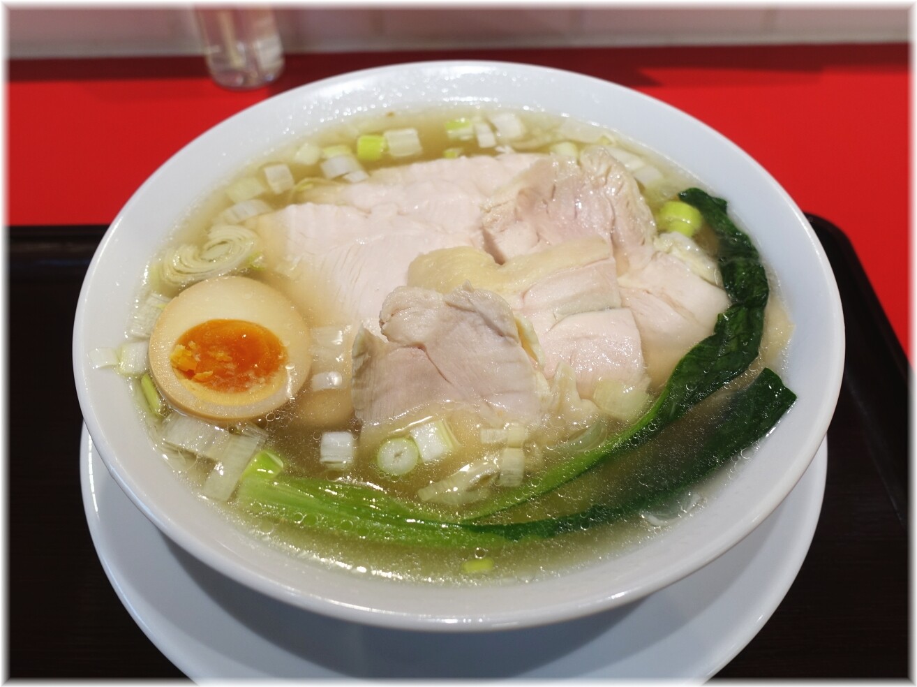 鳥藤とりそばスタンド グランスタ東京店 むしどりそば