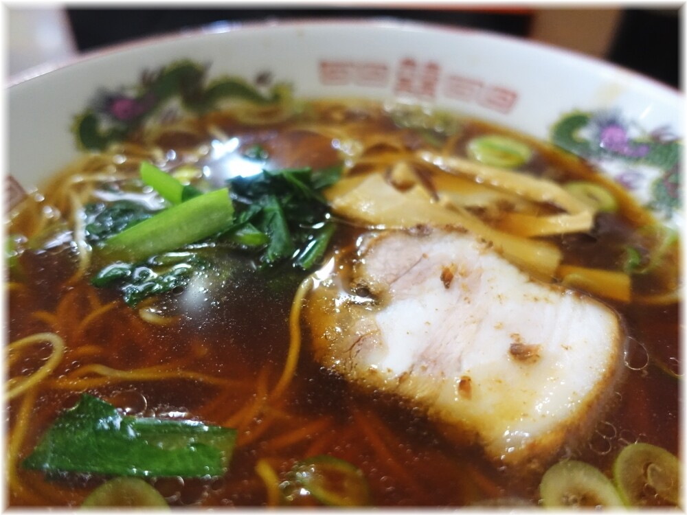 更科 Cセットのラーメンの具