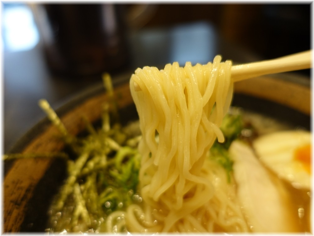 麺屋武一虎ノ門店 冷やし和風鶏そばの麺