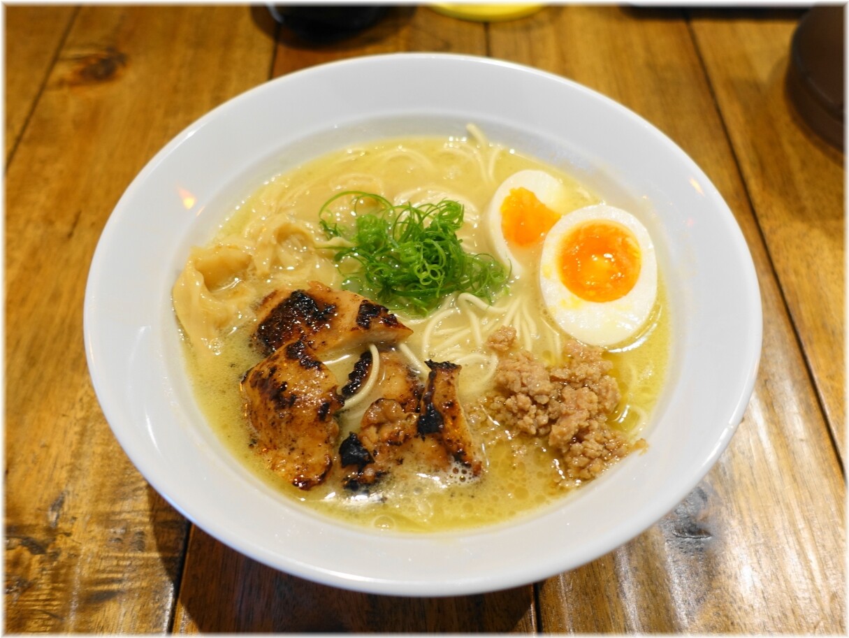 OMORI鶏ポタBASE 特製鶏ポタラーメン
