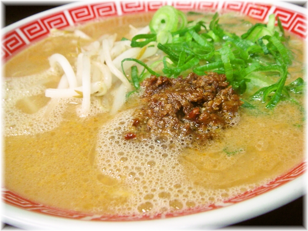 赤のれん&とん吉2 担々麺のスープ