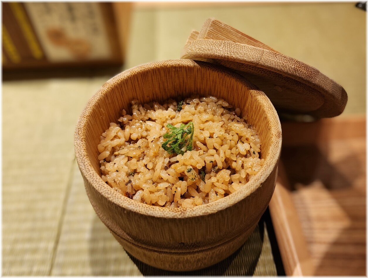 らぁ麺牡蠣と貝 牡蠣飯(М)