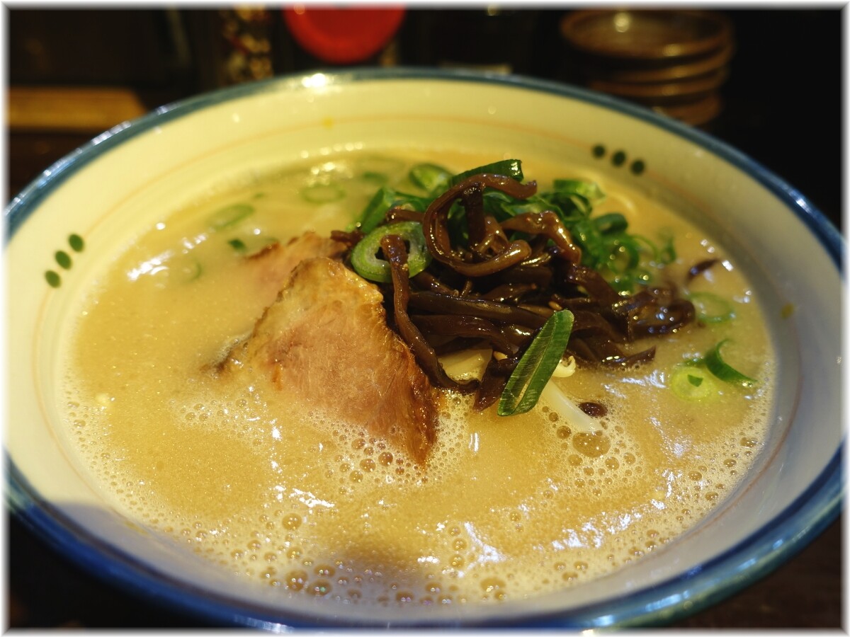 麺の坊砦 砦らあめんのスープ
