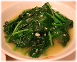 台湾ラーメン味仙 青菜炒め(炒青菜)