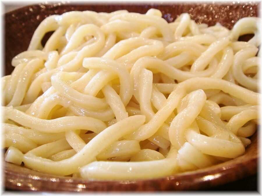 あびすけ 味玉つけめんの麺