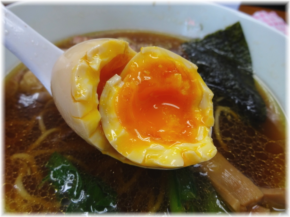 らぁめん夢 特製らーめんの味玉