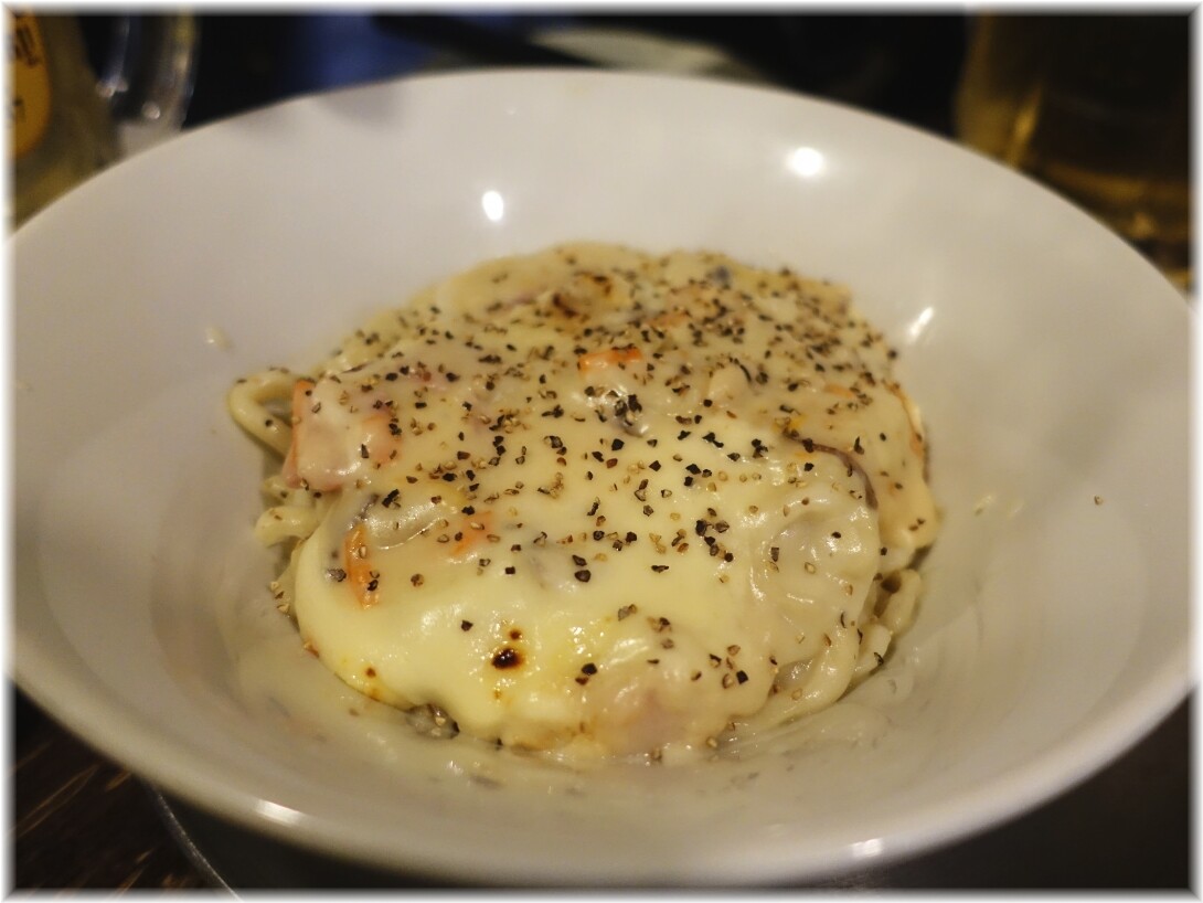 金町製麺12 じゃがいもとゴルゴンゾーラの煮込みそば