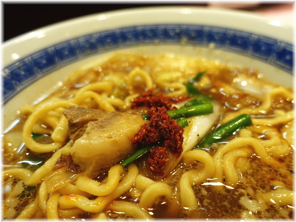 中華そばたた味 無料トッピングの辛味
