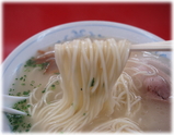 南京ラーメン黒門 ラーメンの麺