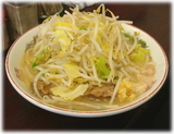 島系本店 ラーメン(小)の野菜増し