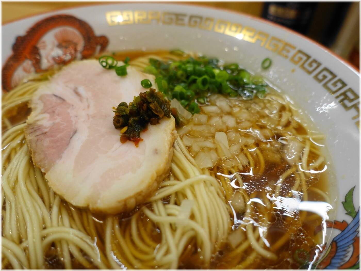 麺尊RAGE中野腕刀 腕刀そばの具