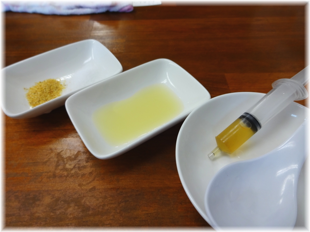 らぁめん夢2 煮干し油等の味変アイテム