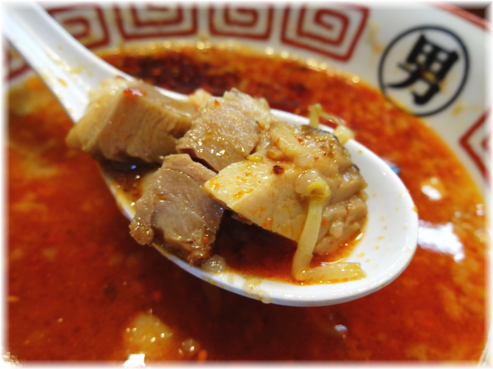 バリ男2 つけ麺のチャーシュー