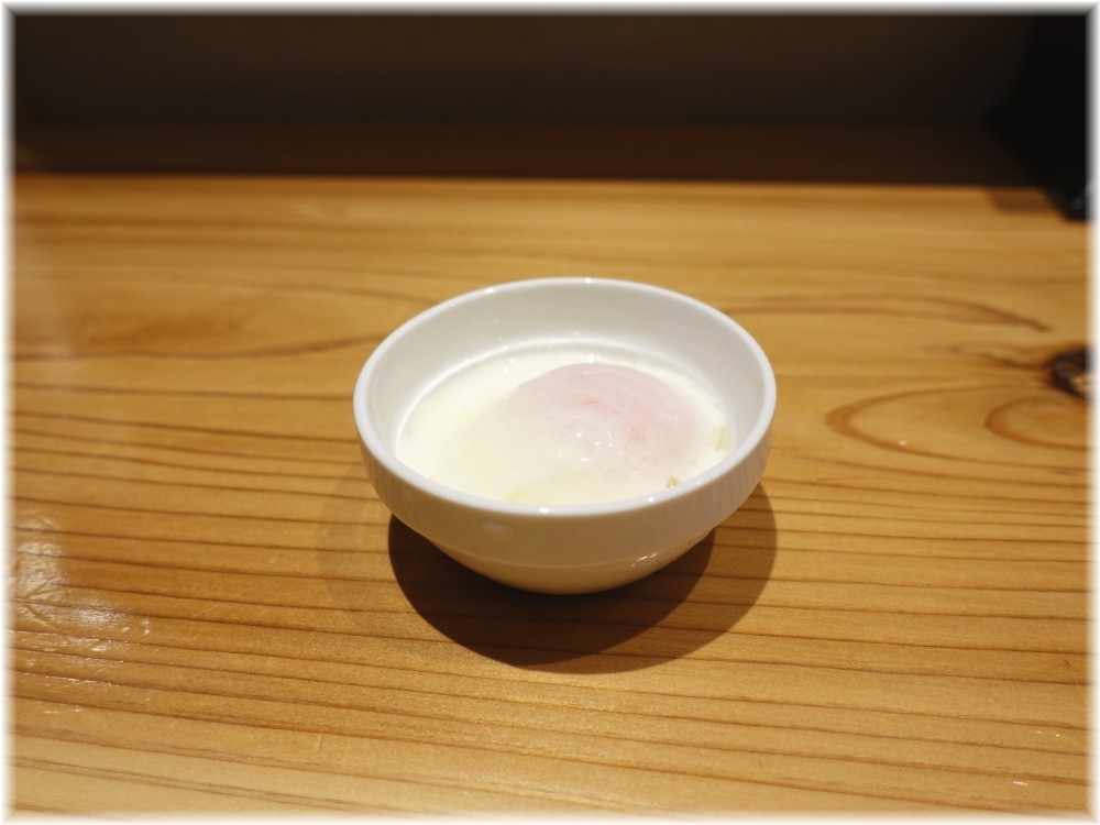 175°DENO担担麺神田駅北口店 温玉